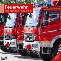Vorderes Coverbild Feuerwehr Kalender 2025 - 30x30