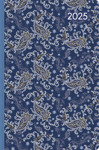 Vorderes Coverbild Alpha Edition - Ladytimer Mini Paisley 2025 Taschenkalender, 8x11,5cm, Kalender mit 144 Seiten, Kalender mit einem Info- und Adressteil im handlichen Miniformat, Wochenübersicht auf 2 Seiten