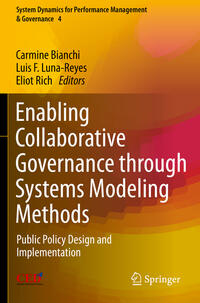 Vorderes Coverbild Enabling Collaborative Governance through Systems Modeling Methods