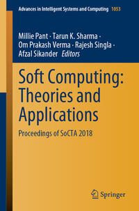 Vorderes Coverbild Soft Computing: Theories and Applications