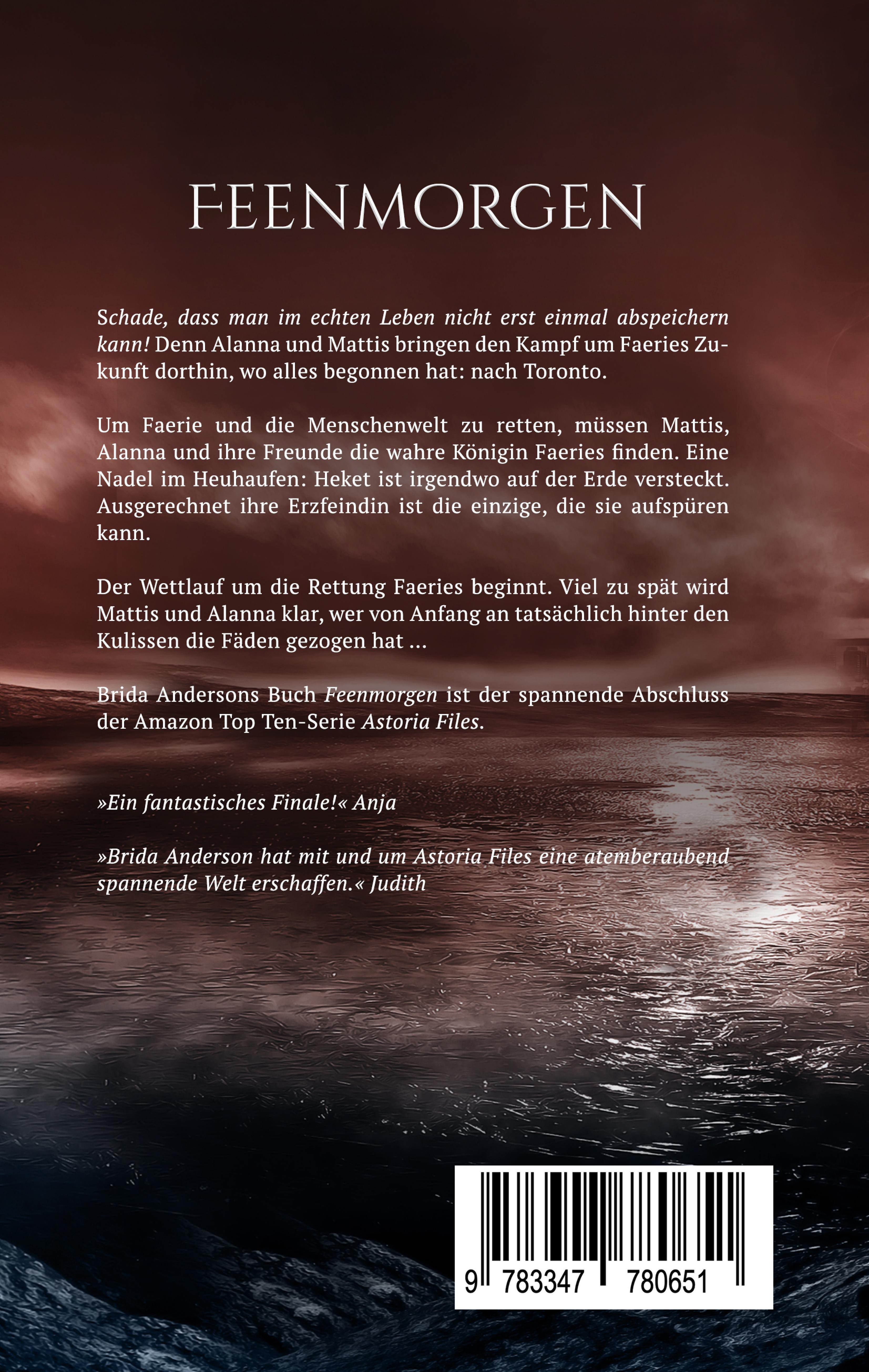 Rückseitencover Feenmorgen: Astoria Files 6