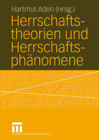 Vorderes Coverbild Herrschaftstheorien und Herrschaftsphänomene