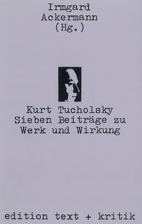Vorderes Coverbild Kurt Tucholsky