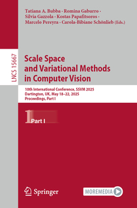 Vorderes Coverbild Scale Space and Variational Methods in Computer Vision