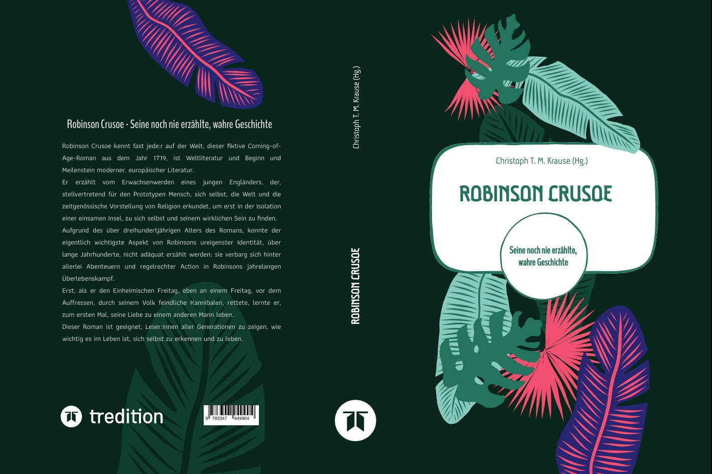 Gesamtes Coverbild Robinson Crusoe