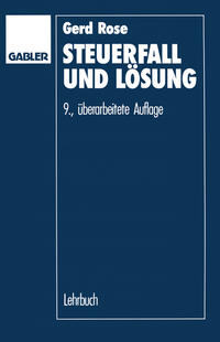 Vorderes Coverbild Steuerfall und Lösung