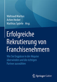 Vorderes Coverbild Erfolgreiche Rekrutierung von Franchisenehmern