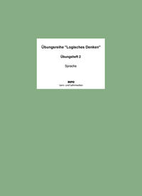 Vorderes Coverbild Übungsreihe "Logisches Denken" Übungsheft 2