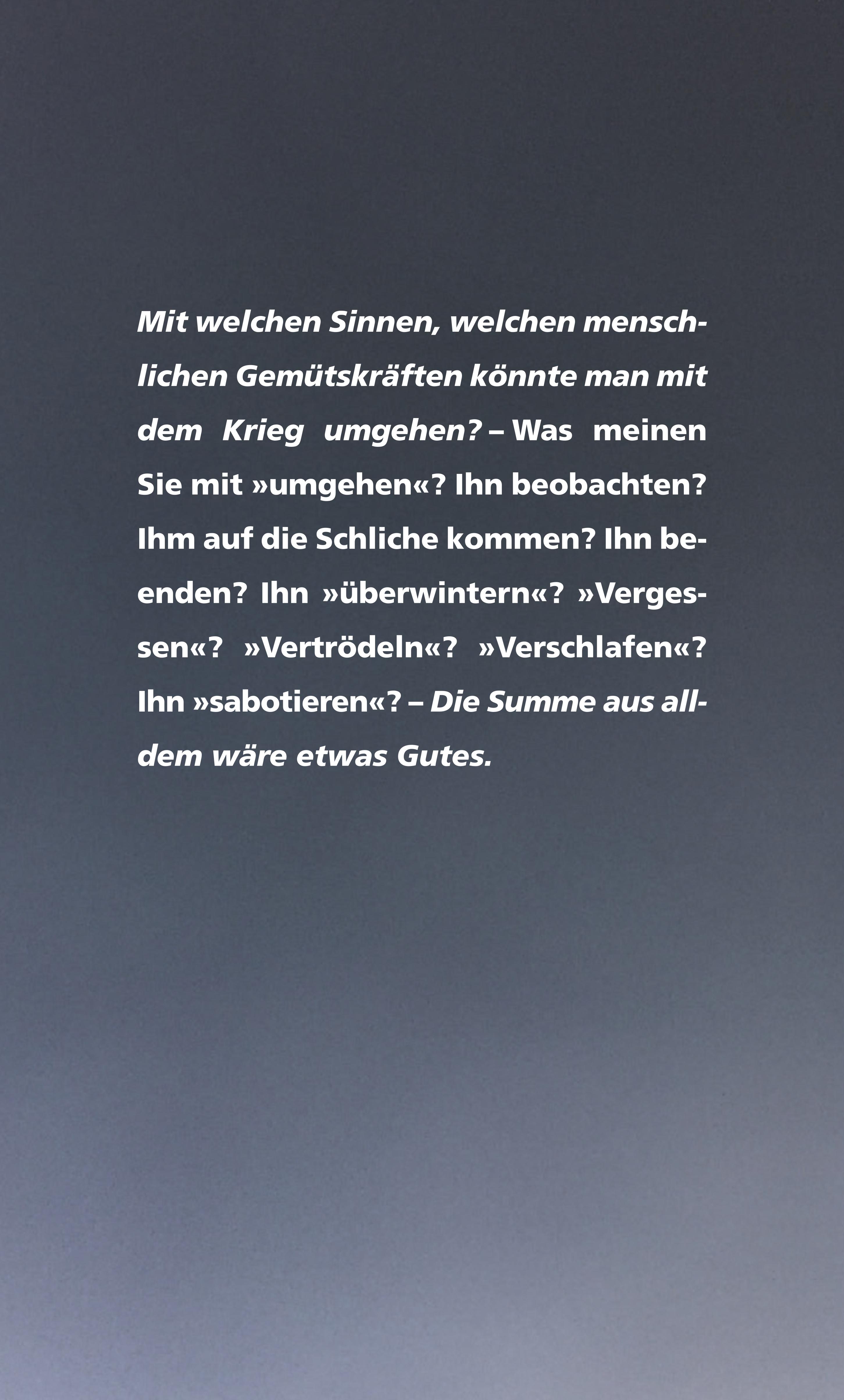 Rückseitencover Kriegsfibel 2023