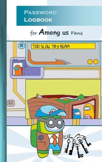 Vorderes Coverbild Password Logbook for Am@ng.us Fans