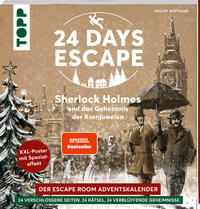 Vorderes Coverbild 24 DAYS ESCAPE – Der Escape Room Adventskalender: Sherlock Holmes und das Geheimnis der Kronjuwelen