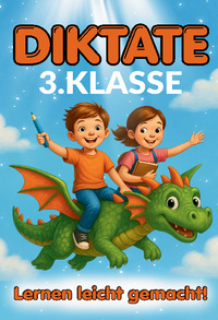Vorderes Coverbild Diktate 3.Klasse - Lernen leicht gemacht!