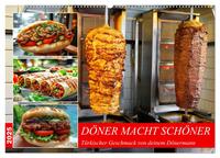 Vorderes Coverbild Döner macht schöner, türkischer Geschmack von deinem Dönermann (Wandkalender 2025 DIN A2 quer), CALVENDO Monatskalender