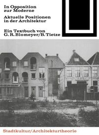 Vorderes Coverbild In Opposition zur Moderne