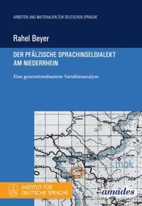 Vorderes Coverbild Der pfälzische Sprachinseldialekt am Niederrhein