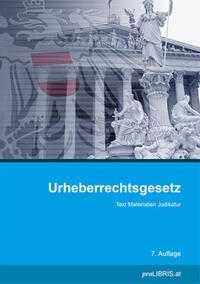 Vorderes Coverbild Urheberrechtsgesetz