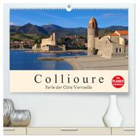 Vorderes Coverbild Collioure - Perle der Cote Vermeille (hochwertiger Premium Wandkalender 2025 DIN A2 quer), Kunstdruck in Hochglanz