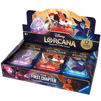 Vorderes Coverbild Disney Lorcana Trading Card Game: Das Erste Kapitel - Display mit 24 Booster Packs (Englisch)
