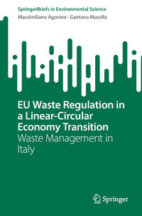 Vorderes Coverbild EU Waste Regulation in a Linear-Circular Economy Transition