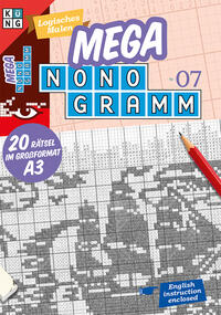Vorderes Coverbild Mega-Nonogramm 07