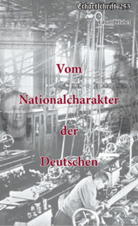 Vorderes Coverbild Vom Nationalcharakter der Deutschen