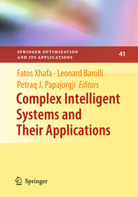 Vorderes Coverbild Complex Intelligent Systems and Their Applications