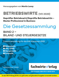 Vorderes Coverbild Bilanz- und Steuergesetze