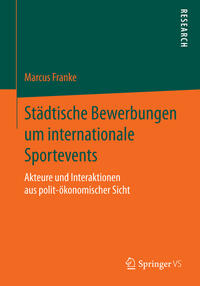 Vorderes Coverbild Städtische Bewerbungen um internationale Sportevents