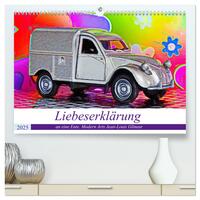 Vorderes Coverbild Liebeserklärung an eine Ente (hochwertiger Premium Wandkalender 2025 DIN A2 quer), Kunstdruck in Hochglanz