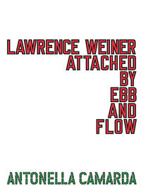 Vorderes Coverbild Lawrence Weiner