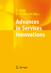 Vorderes Coverbild Advances in Services Innovations
