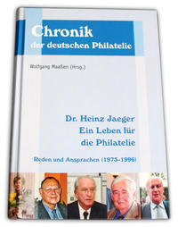 Vorderes Coverbild Dr. Heinz Jaeger. Ein Leben für die Philatelie