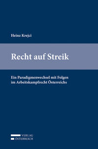 Vorderes Coverbild Recht auf Streik