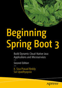 Vorderes Coverbild Beginning Spring Boot 3