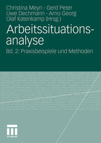 Vorderes Coverbild Arbeitssituationsanalyse