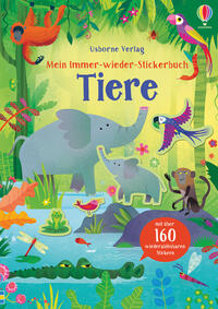Vorderes Coverbild Mein Immer-wieder-Stickerbuch: Tiere