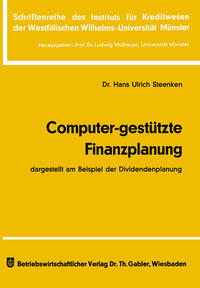 Vorderes Coverbild Computer-gestützte Finanzplanung