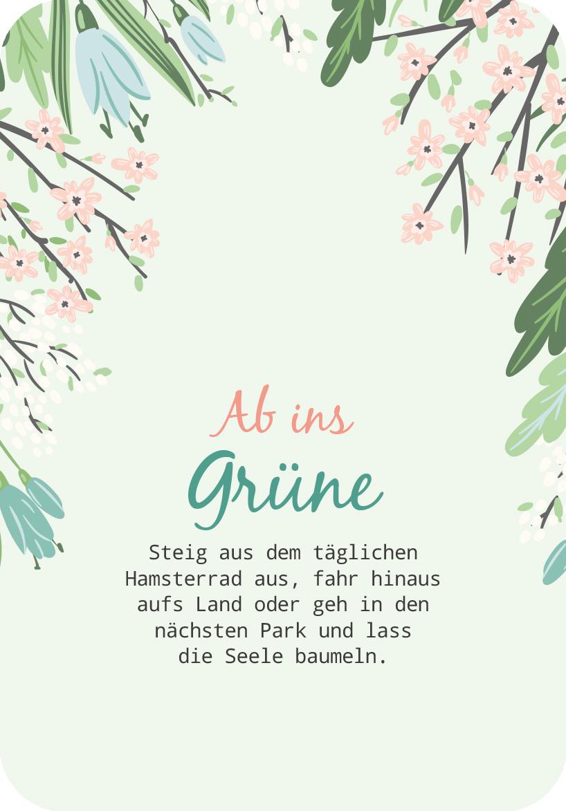 Beispielinhalt (Bild) Glücksmantras für dich