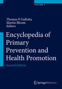 Vorderes Coverbild Encyclopedia of Primary Prevention and Health Promotion