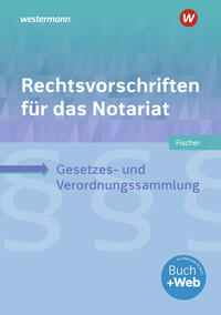 Vorderes Coverbild Rechtsvorschriften für das Notariat