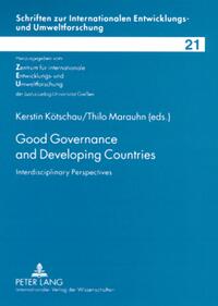 Vorderes Coverbild Good Governance and Developing Countries