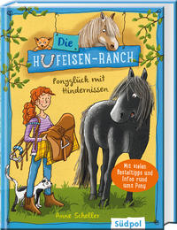 Vorderes Coverbild Die Hufeisen-Ranch - Ponyglück mit Hindernissen