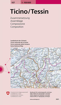 Vorderes Coverbild 107 Ticino/Tessin