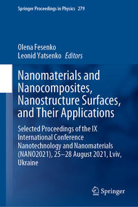 Vorderes Coverbild Nanomaterials and Nanocomposites, Nanostructure Surfaces, and Their Applications