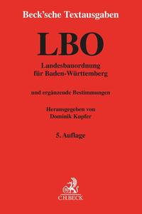 Vorderes Coverbild Landesbauordnung für Baden-Württemberg