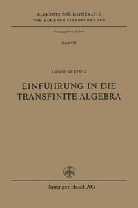 Vorderes Coverbild Einführung in die Transfinite Algebra