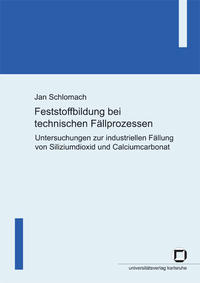 Vorderes Coverbild Feststoffbildung bei technischen Fällprozessen