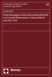 Vorderes Coverbild Anlassbezogene Sekundärmarktpublizität und soziale Netzwerke in Deutschland und den USA
