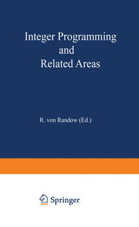 Vorderes Coverbild Integer Programming and Related Areas