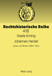 Vorderes Coverbild Johannes Heckel